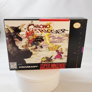 Chrono Trigger | NTSC | Super Nintendo | SNES | En | Reproduction Box and Inner Tray