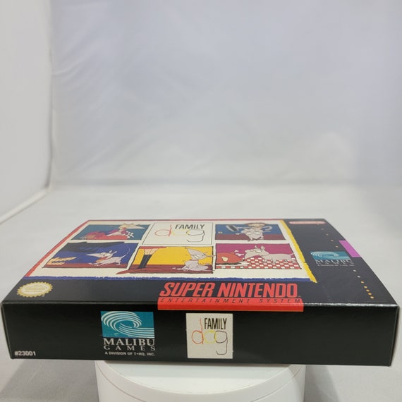 Family Dog | NTSC | Super Nintendo | SNES | En | Reproduction Box