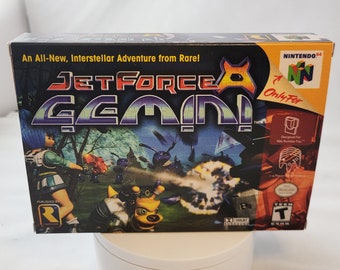 Jet Force Gemini | NTSC | Nintendo 64 | N64 | En | Reproduction Box and Inner Tray