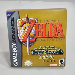The Legend of Zelda Link to the Past | NTSC | Gameboy Advance | GBA | En | Reproduction Box and Inner Tray