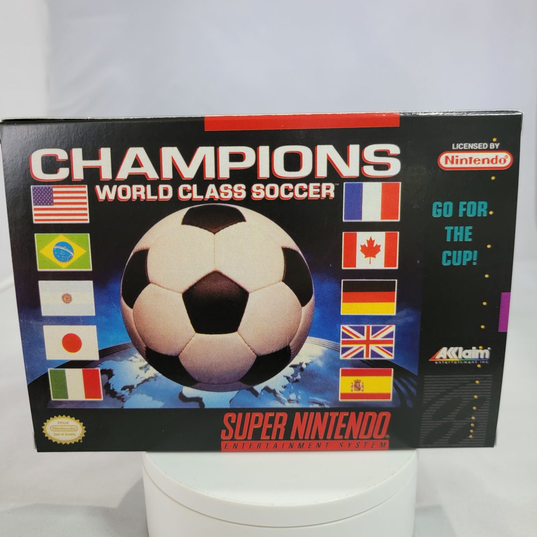 Champions World Class Soccer | NTSC | Super Nintendo | SNES | En
