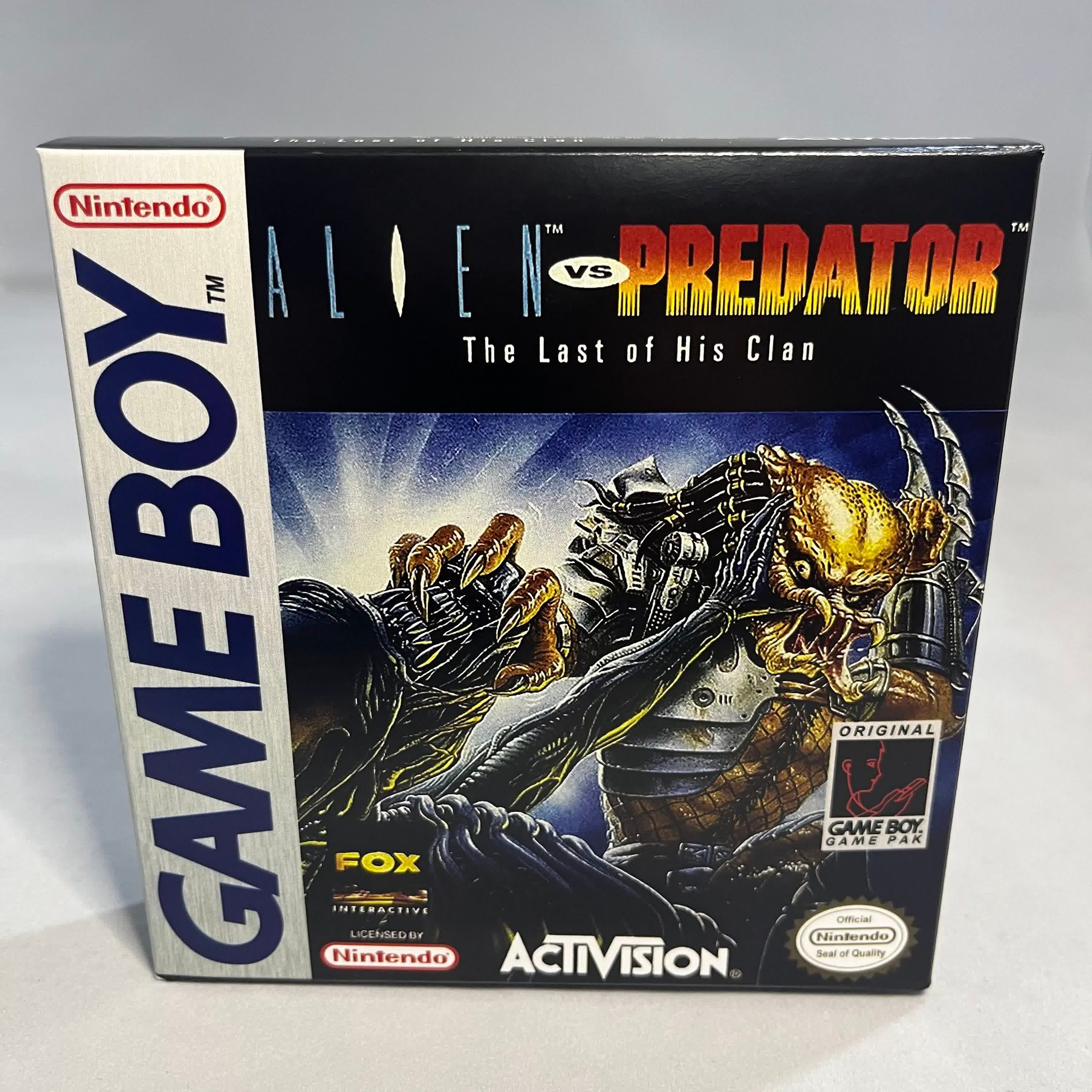 Alien Vs Predator | NTSC | Gameboy | GB | En | Reproduction