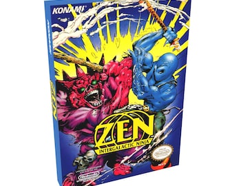 Zen Intergalactic Ninja | NTSC | Nintendo | NES | En | Reproduction Box