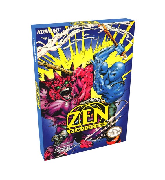 Zen Intergalactic Ninja | NTSC | 任天堂 | NES | En | 復刻版