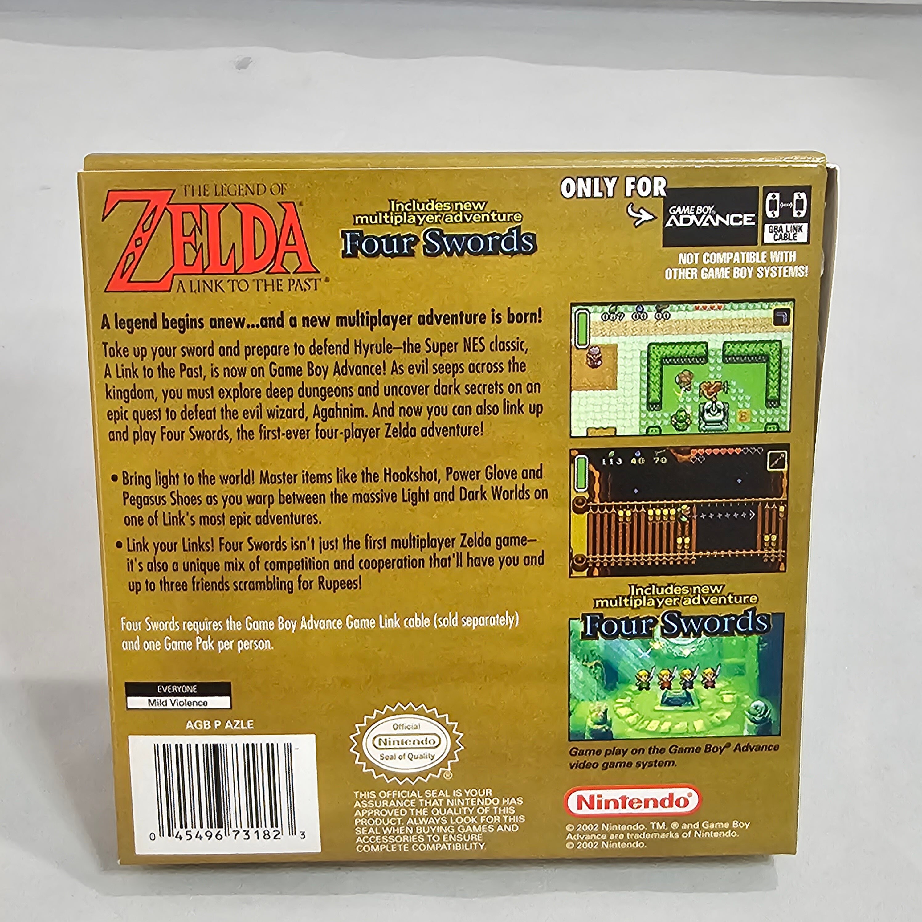 The Legend of Zelda Link to the Past | NTSC | Gameboy Advance