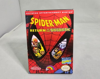 SEGA Master System Spiel - Spider-Man: Return of the Sinister Six mit OVP