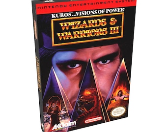 Wizards & Warriors 3 | NTSC | Nintendo | NES | En | Reproduction Box