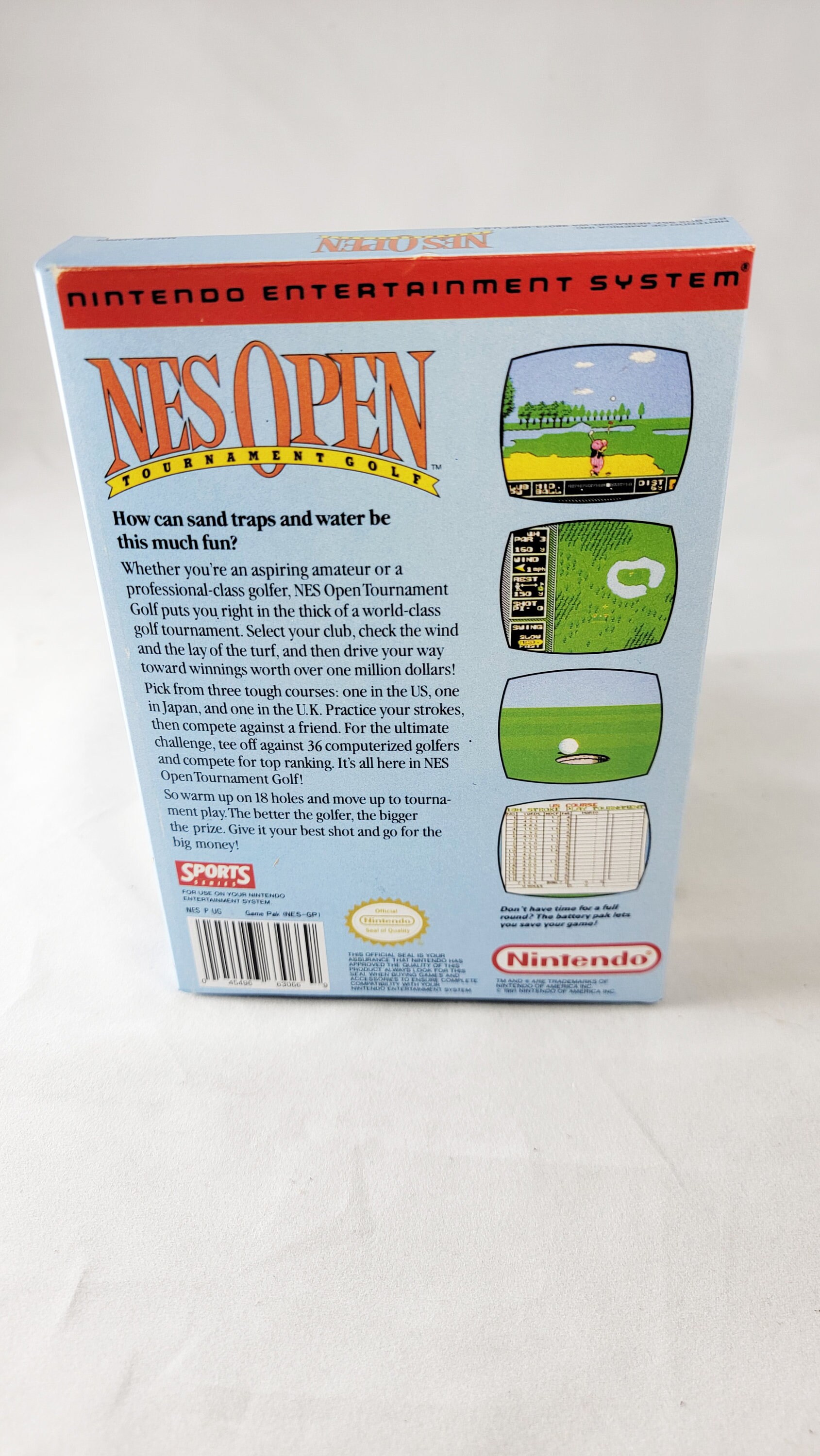 NES Open Tournament Golf | PAL | Nintendo | NES | En,fr