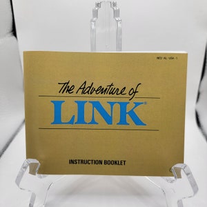 Zelda 2 The Adventure of Link | NTSC | Nintendo | NES | En | User Instruction Manual