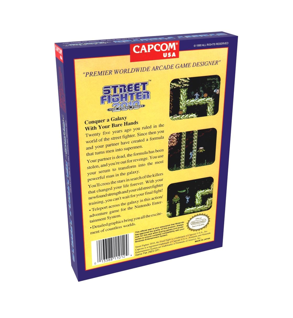 ベルセレージュ ファミコン、ナチュコン Street Fighter 2010 | NTSC | Nintendo | NES | En | Reproduction
