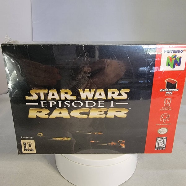 Star Wars Episode 1 Racer | NTSC | Nintendo 64 | N64 | En | Reproduction Box and Inner Tray