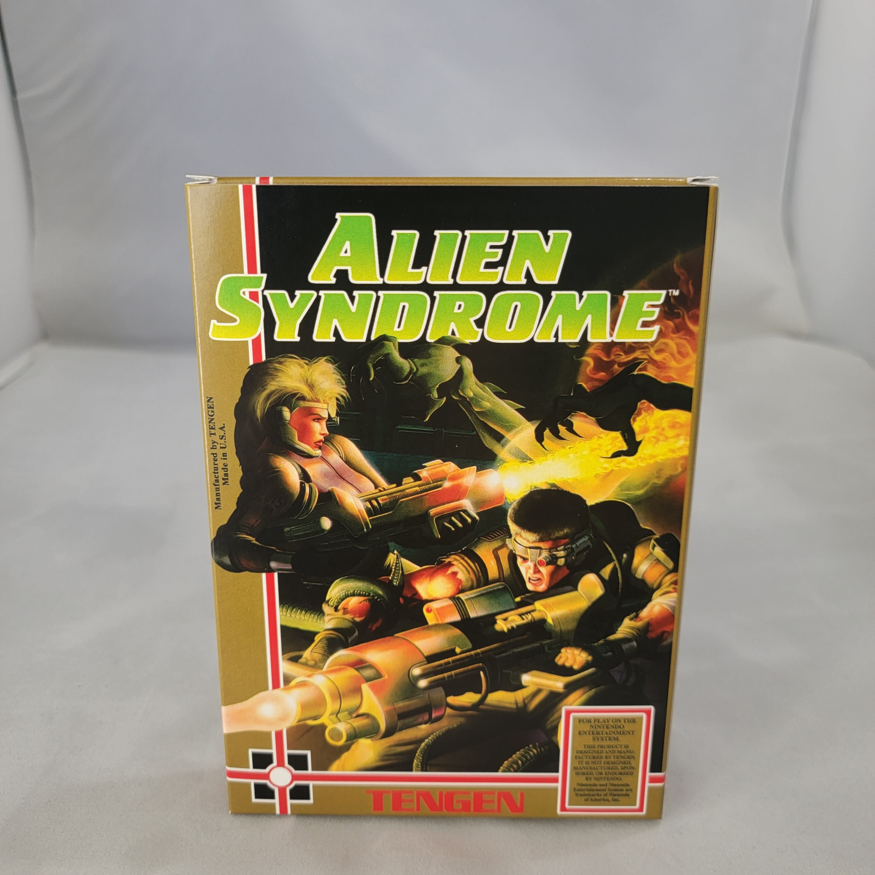 Alien Syndrome | NTSC | Nintendo | NES | En | Reproduction Box - Etsy