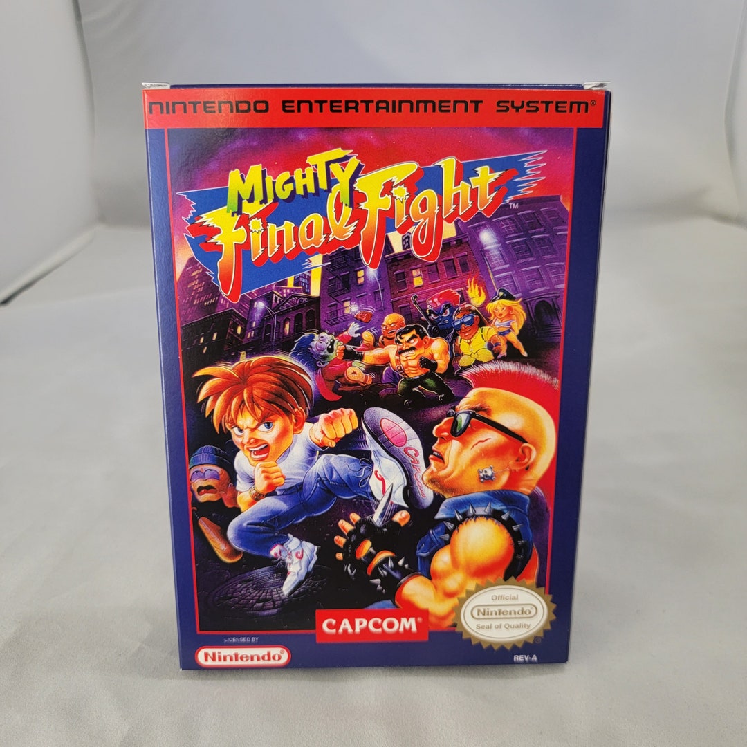 Mighty Final Fight | NTSC | Nintendo | NES | En | Reproduction Box