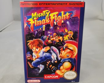 マイティファイナルファイト 18 x 24インチ ビデオゲームポスター
