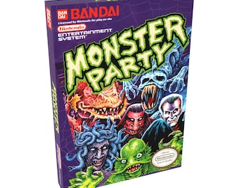 Monster Party | NTSC | Nintendo | NES | En | Reproduction Box