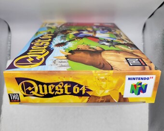 Quest 64 | NTSC | Nintendo 64 | N64 | En | Reproduction Box and