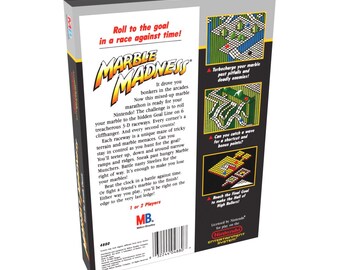 Marble Madness | NTSC | Nintendo | NES | En | Reproduction Box - Etsy