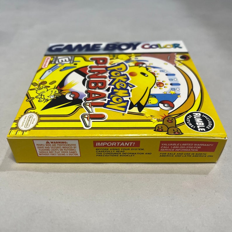Pokemon Pinball [custom] | NTSC | Gameboy Color | GBC | En ...