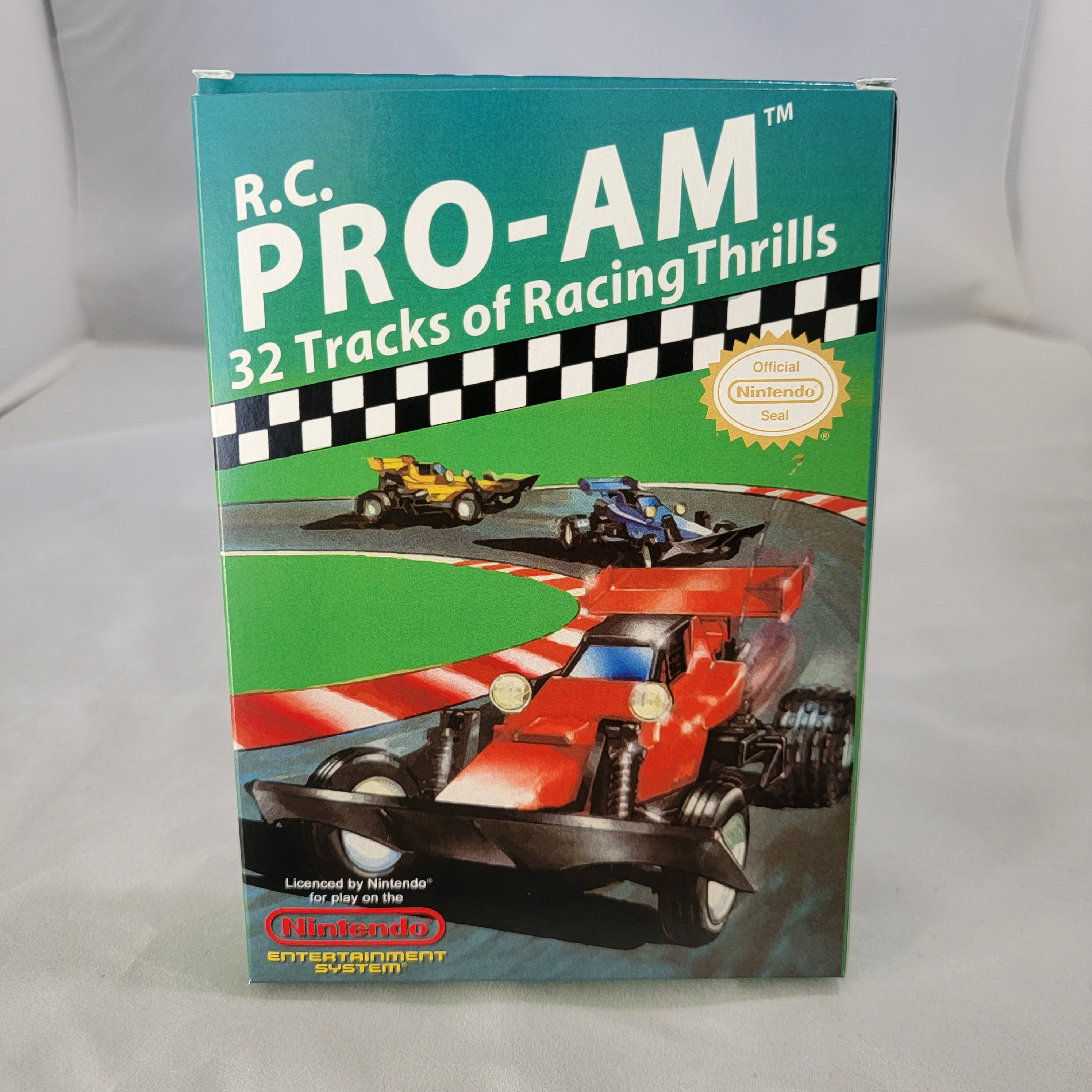 RC Pro-Am | NTSC | Nintendo | NES | En | Reproduction Box