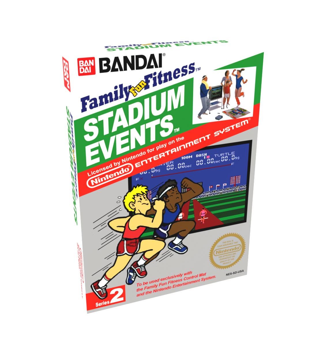Stadium Events | NTSC | Nintendo | NES | En | Reproduction Box - Etsy