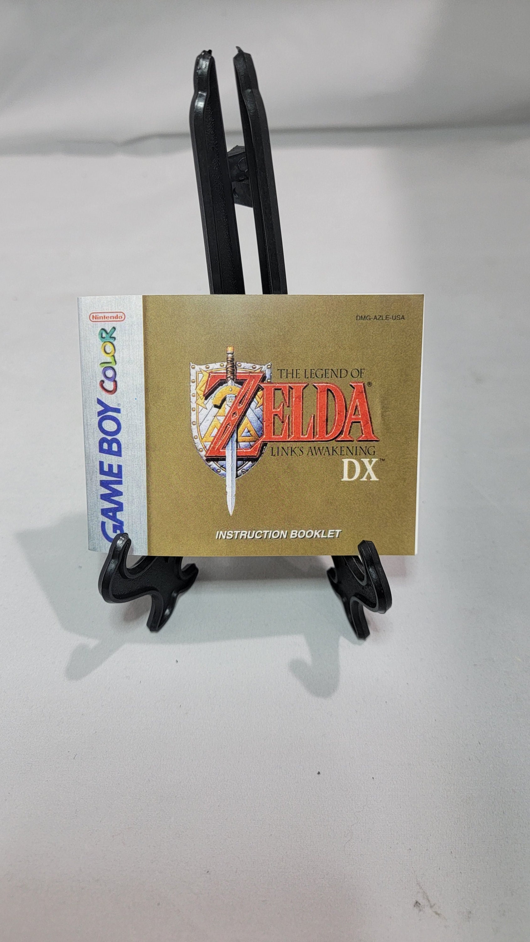 Zelda Link's Awakening DX Instruction Book Nes Nintendo Gameboy