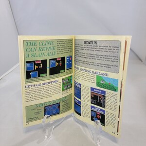 Final Fantasy | NTSC | Nintendo | NES | En | User Instruction Manual - Etsy