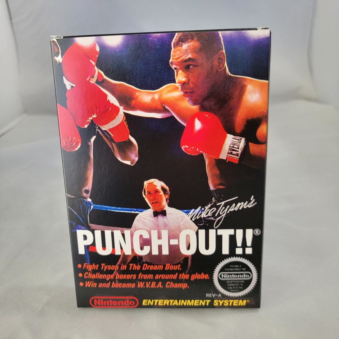 Mike Tyson's Punch Out | NTSC | Nintendo | NES | En | Reproduction Box ...