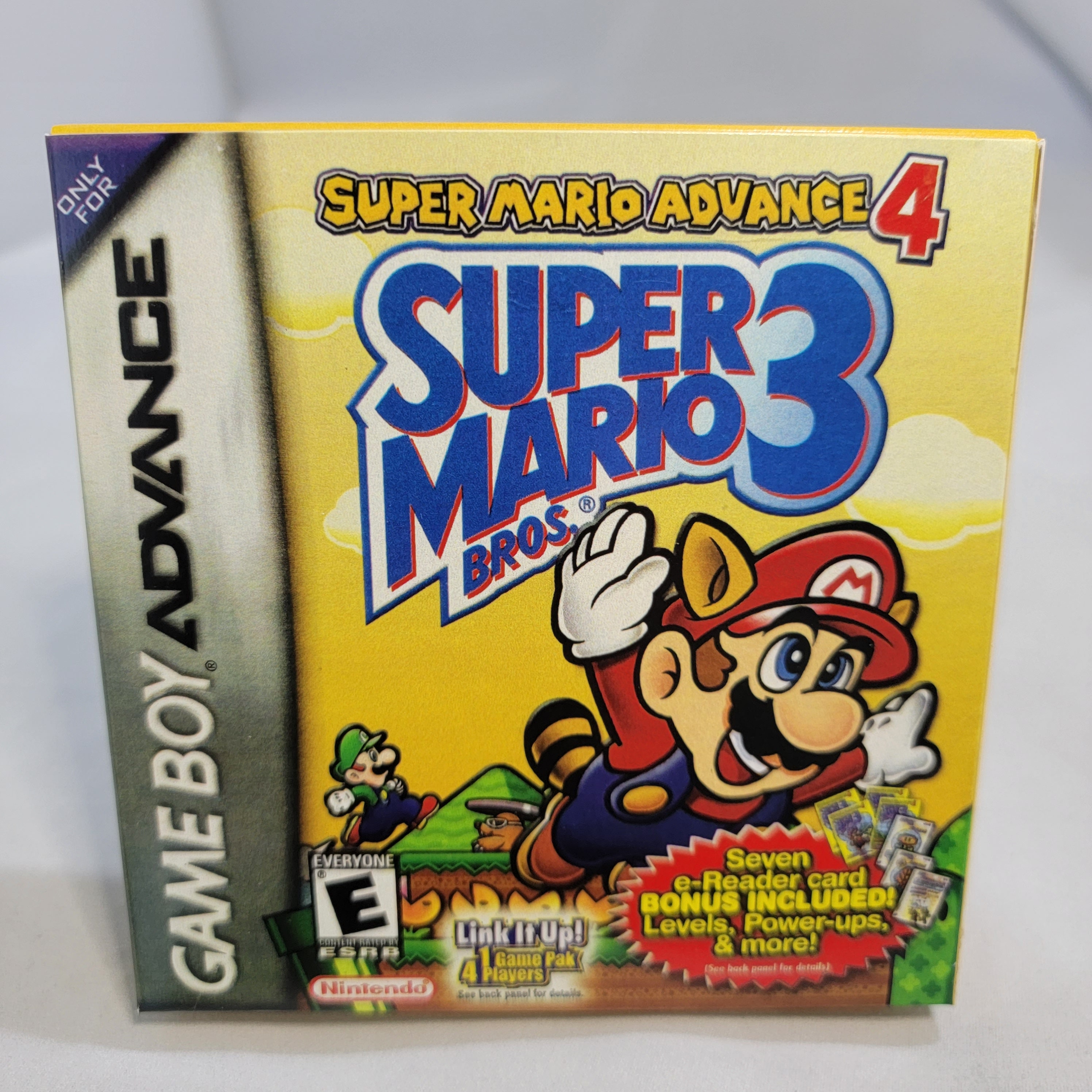 Super Mario Advance 4 NTSC Gameboy Advance GBA En Reproduction Box and Inner Tray Etsy