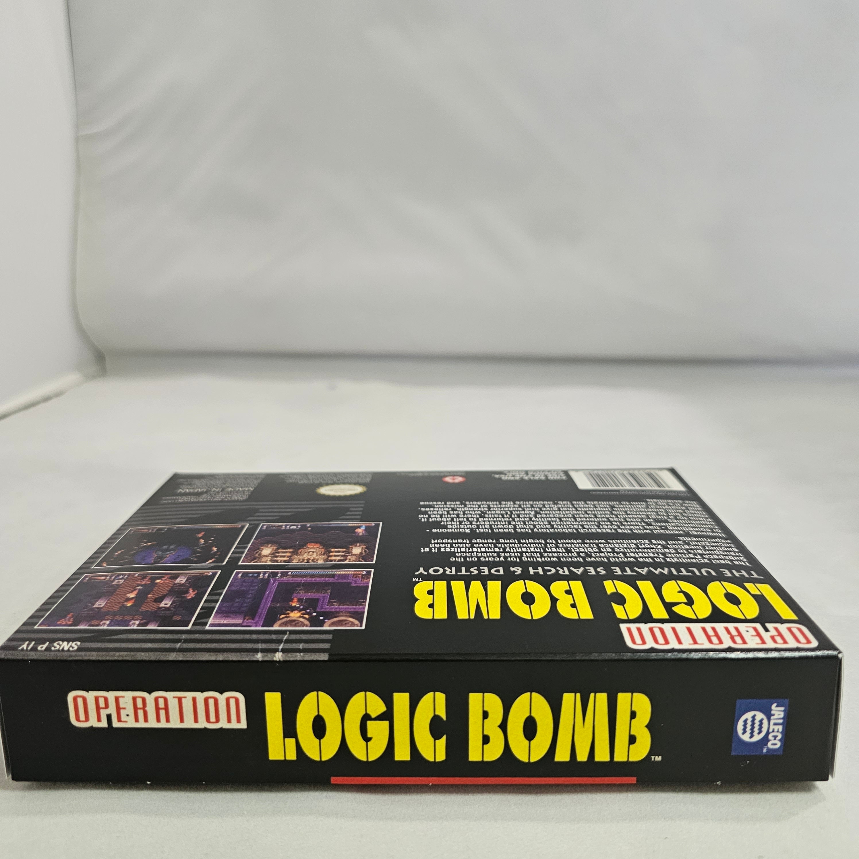 Operation Logic Bomb | NTSC | Super Nintendo | SNES | En