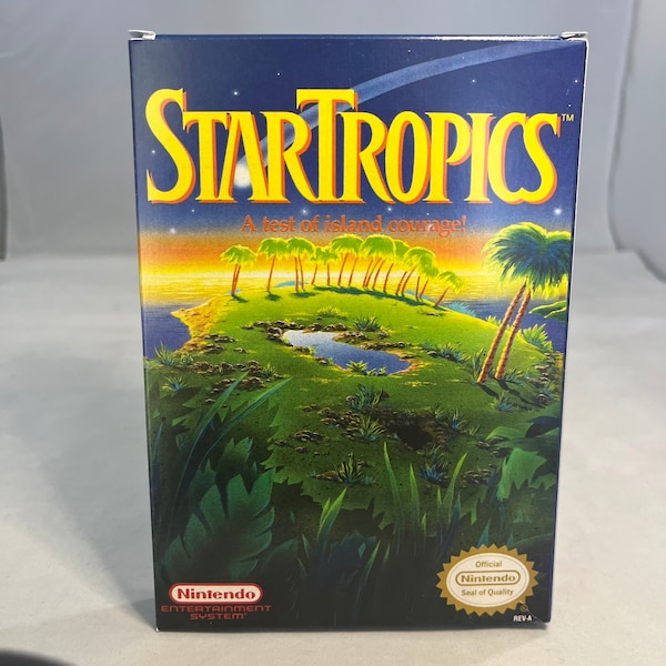 StarTropics | NTSC | Nintendo | NES | En | Reproduction Box