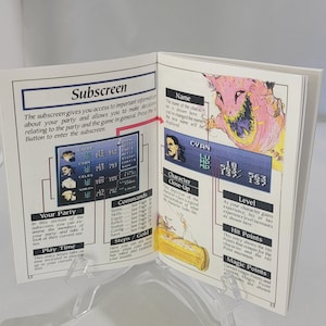 Final Fantasy 3 | NTSC | Super Nintendo | SNES | En | User Instruction ...