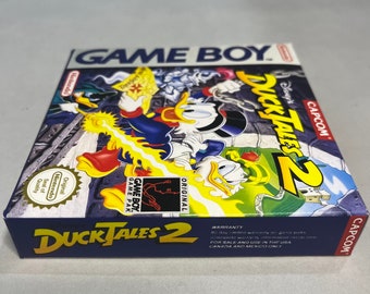 Notice/Manuel Seul Pour Duck Tales 2 Sur Game Boy - Très Bon état - Version Japonaise - Pour Collectionneurs