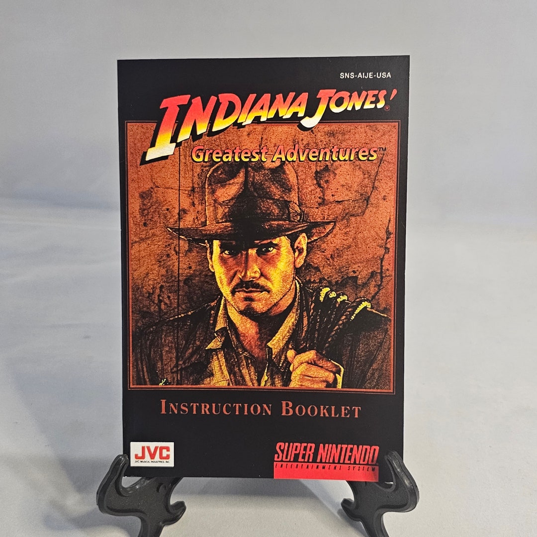 Indiana Jones Greatest Adventures NTSC Super Nintendo SNES - Main Image