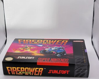 Firepower 2000 | NTSC | Super Nintendo | SNES | En