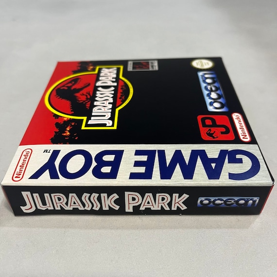 Jurassic Park | NTSC | Gameboy | GB | En | Reproduction Box and