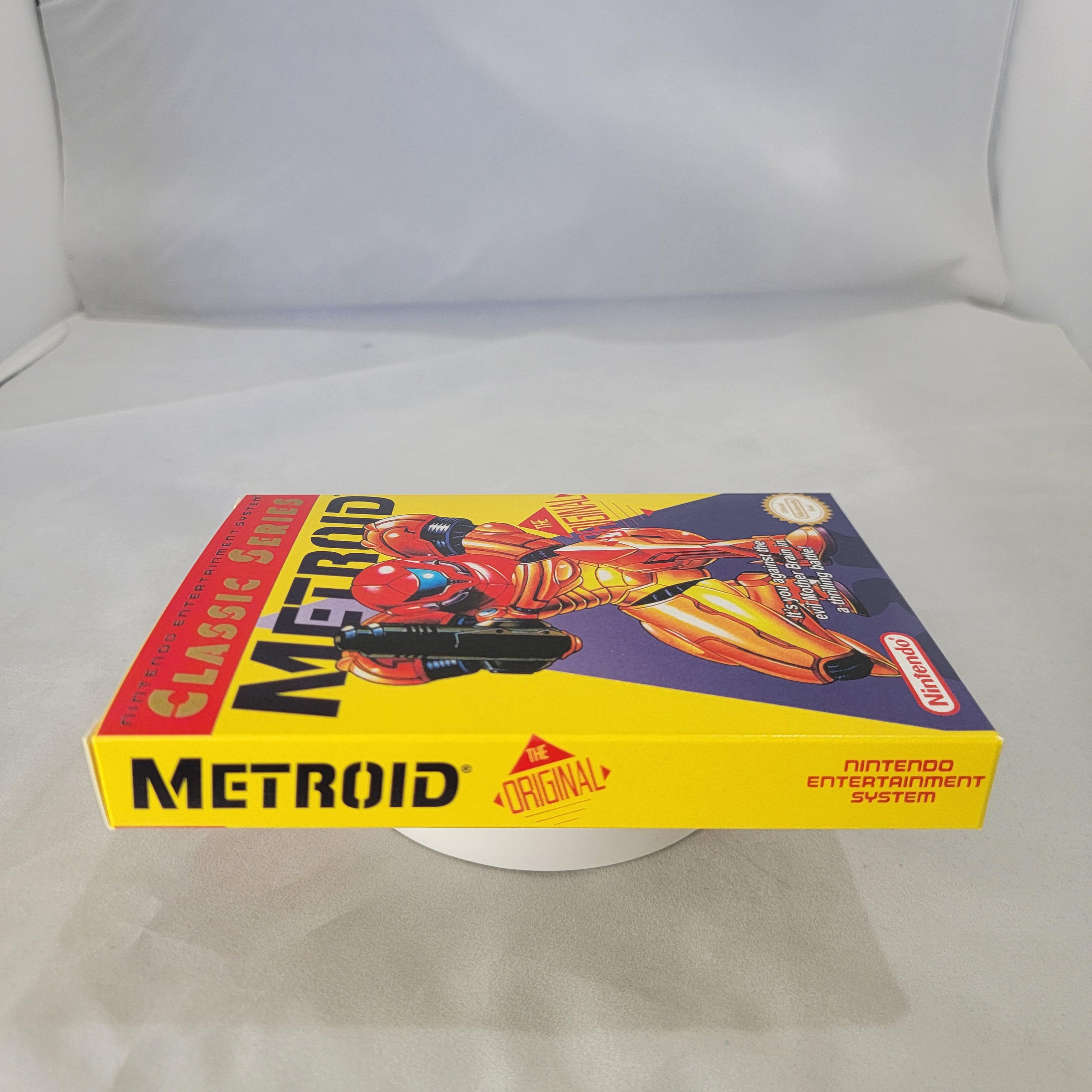 METROID NINTENDO (NES) Pal-B-Fah (Complet - Good Condition Overall) EUR