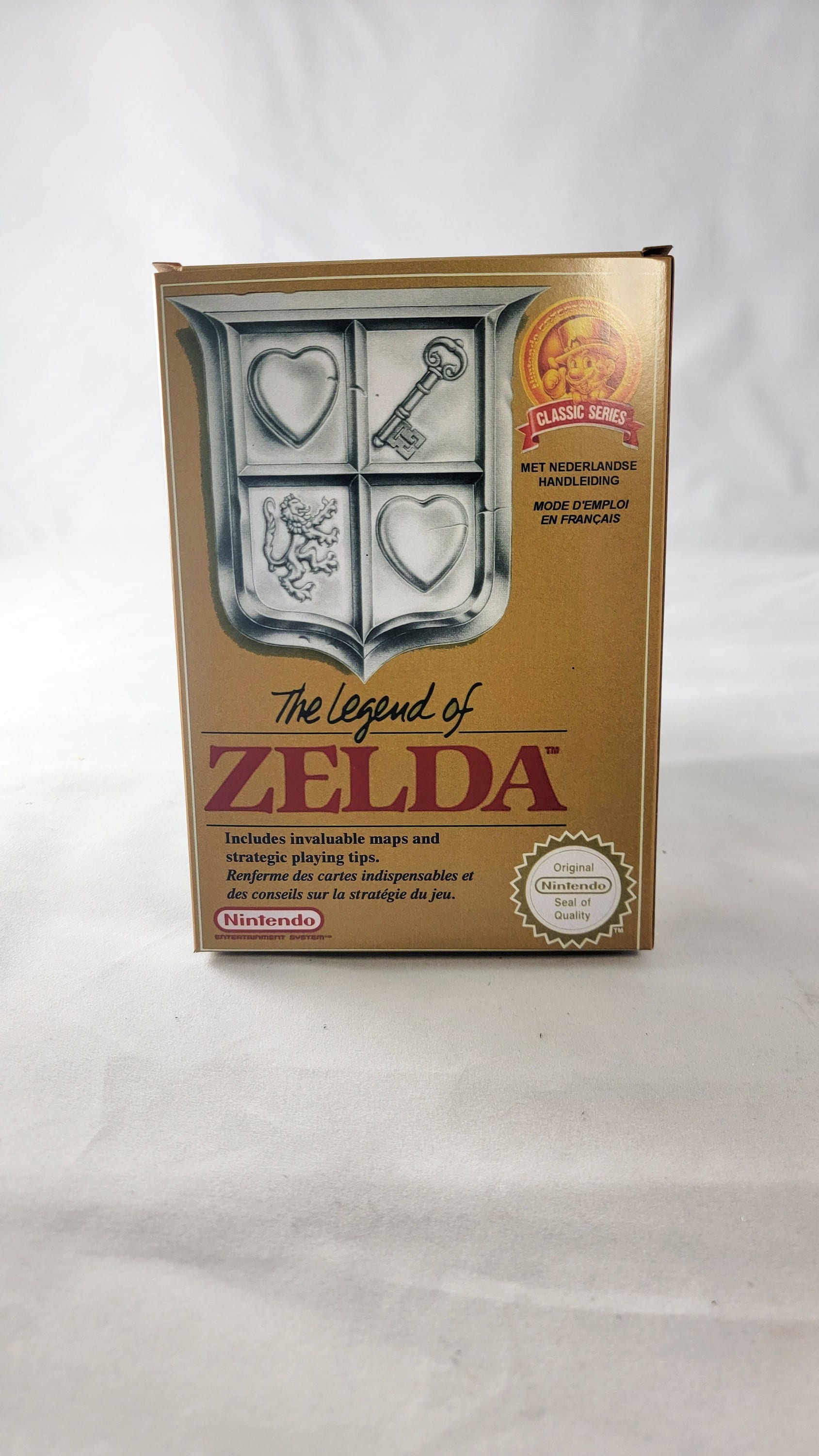 Zelda hotsell nes box