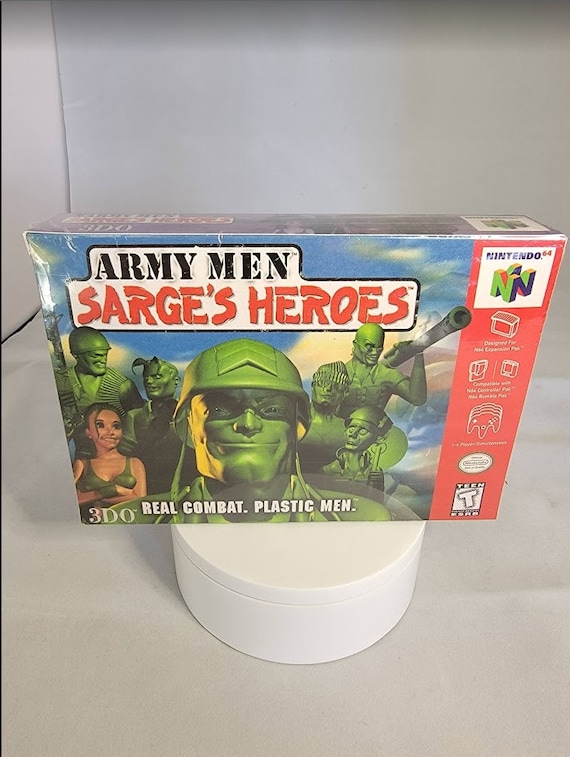 Buy Army Men Sarge s Heroes NTSC Nintendo 64 N64 En Reproduction