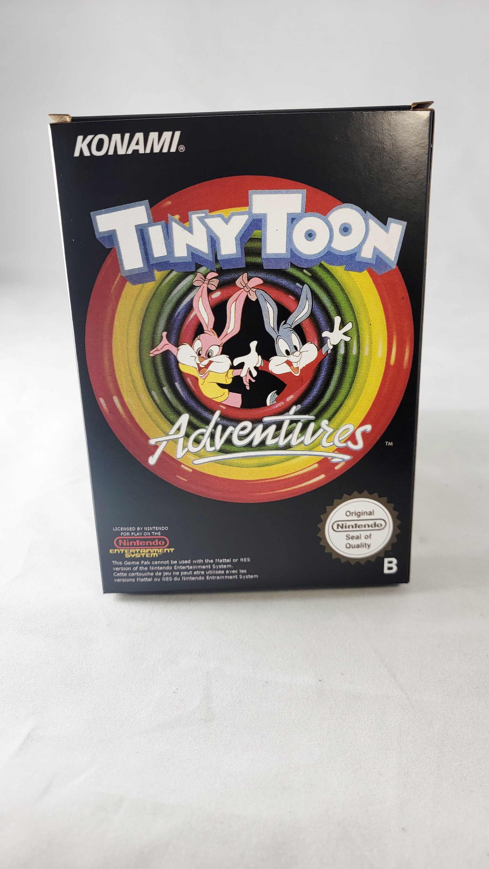 Ark overdrivelse Bekræfte Tiny Toon Adventures Nintendo NES Reproduction Box - Etsy