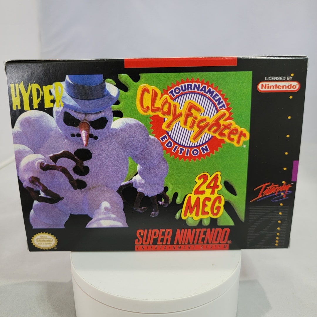 Clayfighter Toys Clayfighter Super Nintendo Clay Fighter For SNES