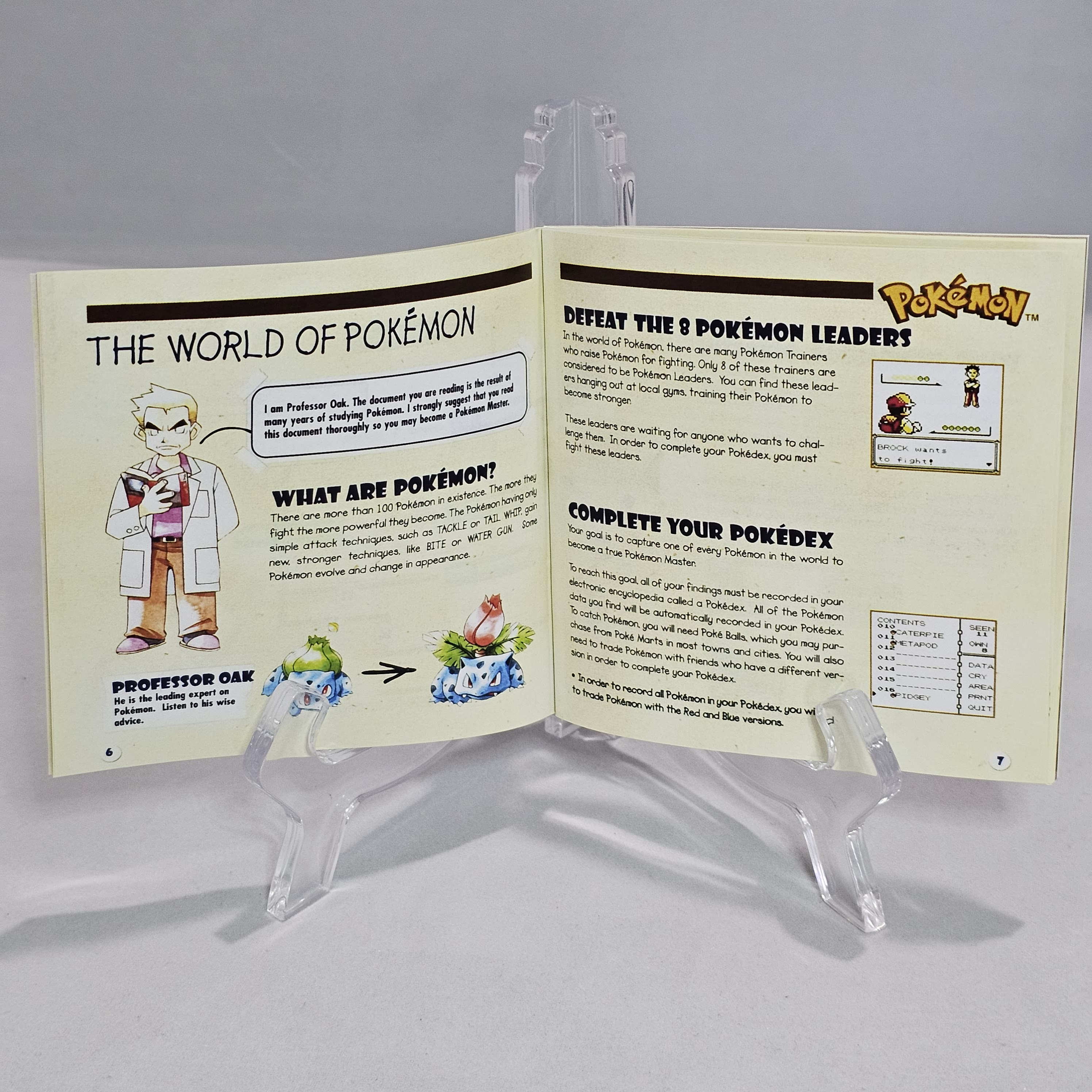 Pokemon Yellow | NTSC | Gameboy | GB | En | User Instruction Manual - Etsy Pokemon Yellow | NTSC | Gameboy | GB | En | User Instruction Manual - Etsy