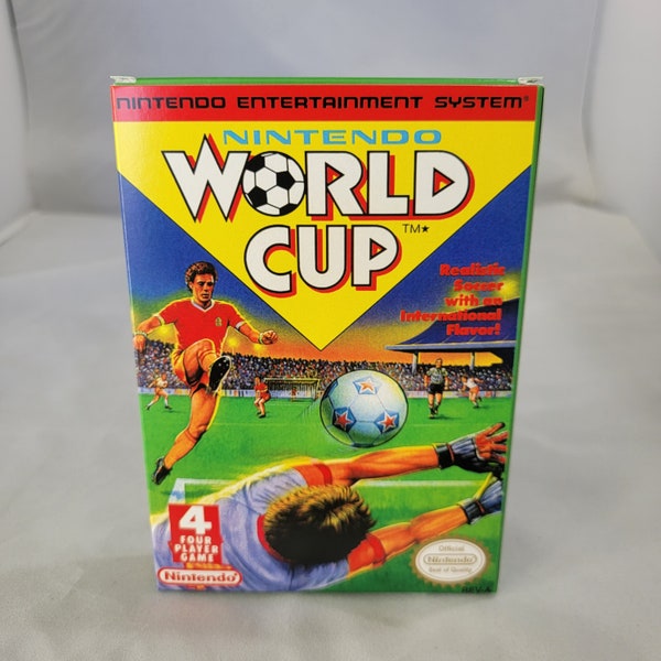 Nintendo World Cup | NTSC | Nintendo | NES | En | Reproduction Box