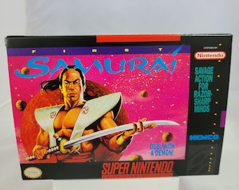 First Samurai | NTSC | Super Nintendo | SNES | En | Reproduction