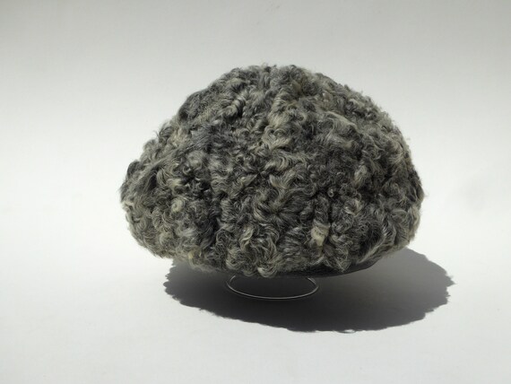 VINTAGE | Chas A Stevens Wooly Flapper Hat