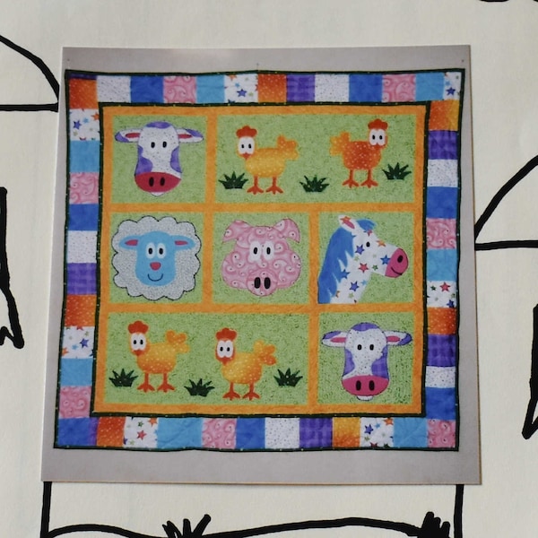 Farm Quilt Pattern Etsy
