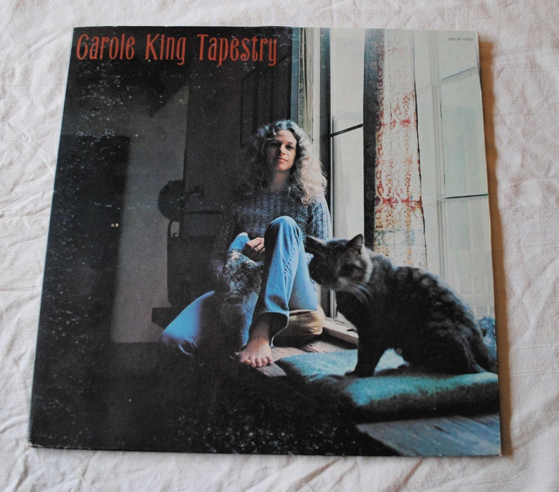 Vintage 1970s Classic Carole King Tapestry Album Original image 0