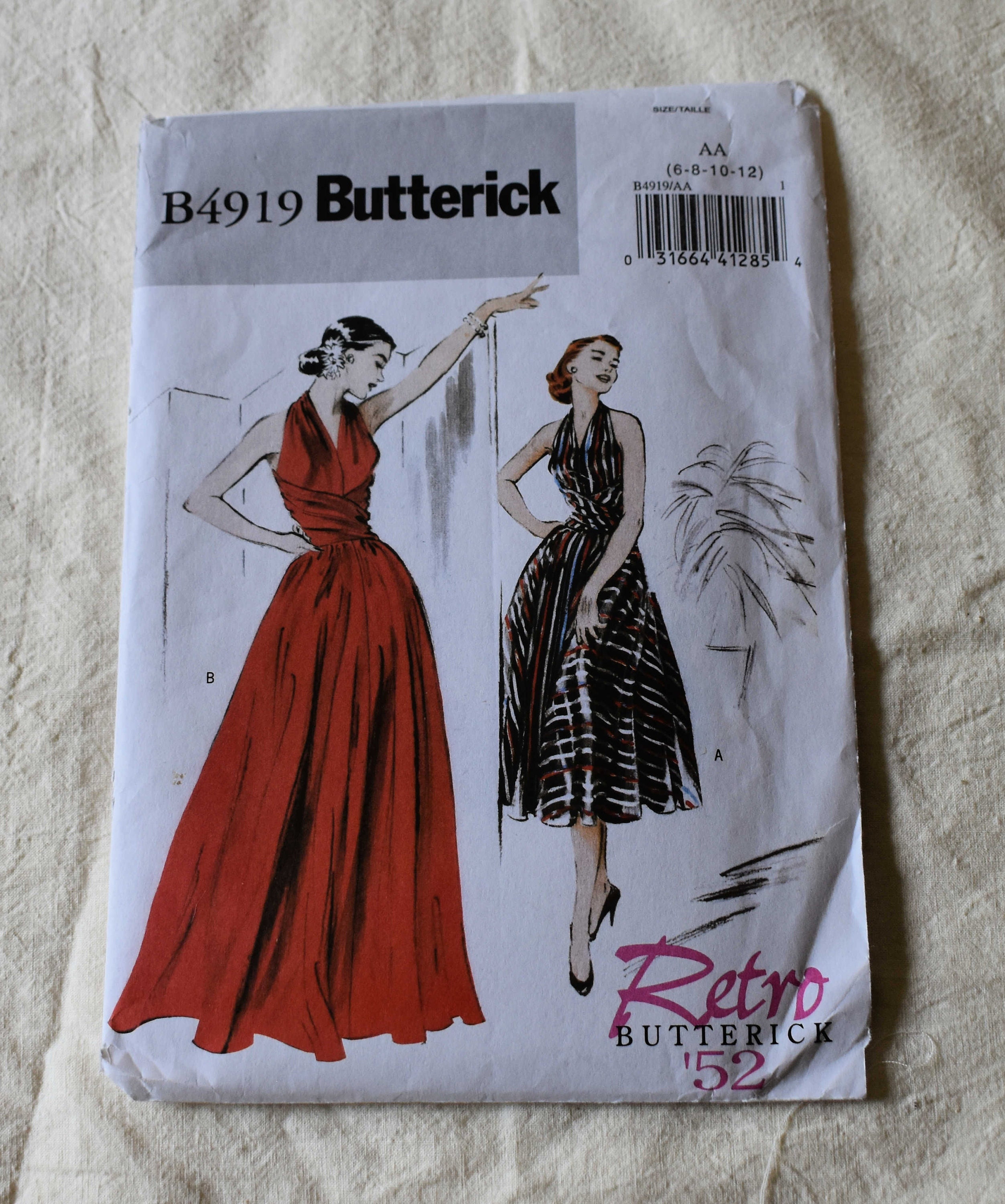 Size 6 8 10 12 UNCUT Retro 1950s Butterick 4919 - Etsy