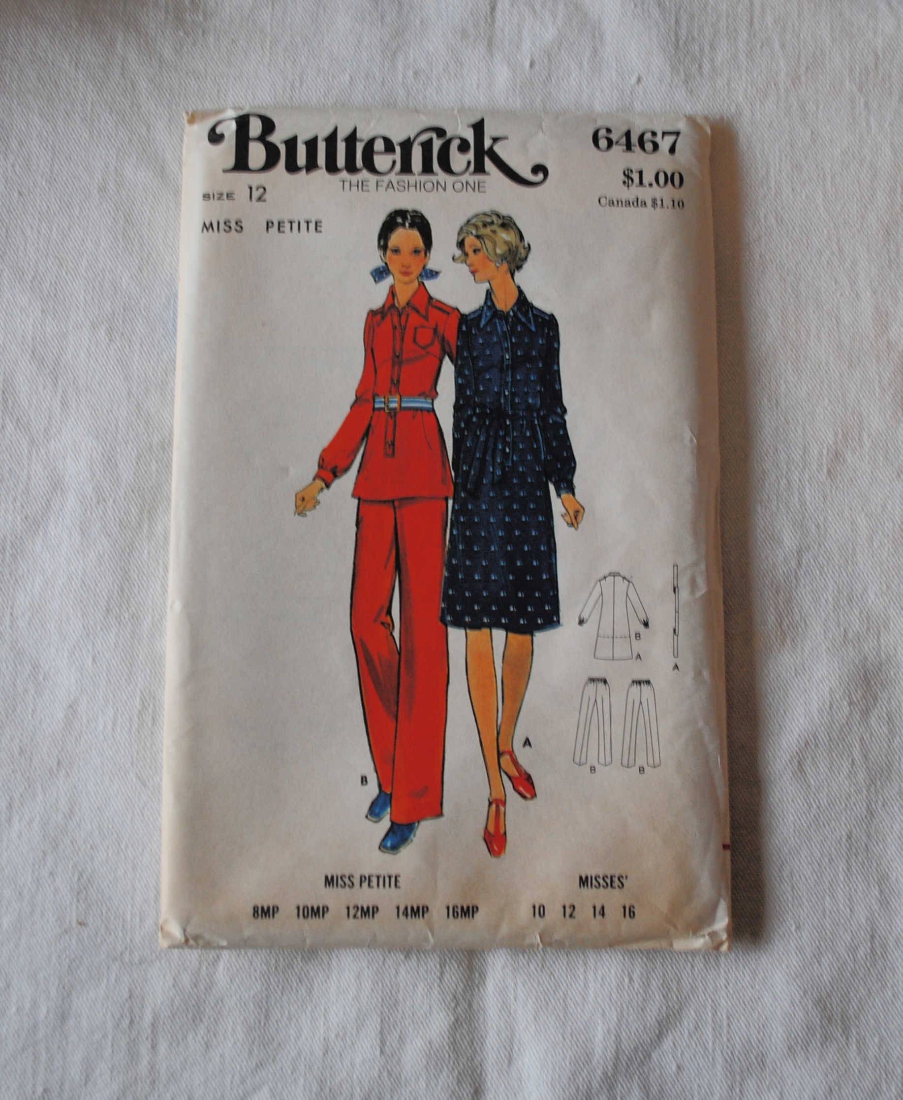 Butterick アンティーク本　1970年代 1970 June Butterick, Pattern Book, 70s Store Counter Catalog