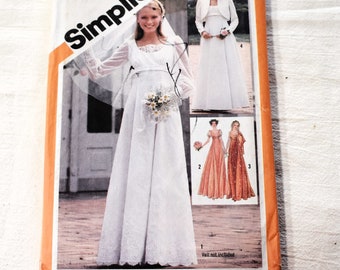 Part Cut 1960s Size 14 Bust 34 Iconic Dress in 2 Lengths Jacket Simplicity  7348 Vintage Sewing Pattern Gown Sleeveless Designer Fashion - Etsy