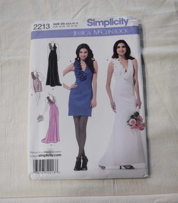 Patrones De Costura Y Mercería Vestidos Unisex Simplicity New Look Patterns UN6360A Vestido Para Adolescentes, Talla A (8 10 12 14 16 Costura Vestido Recto